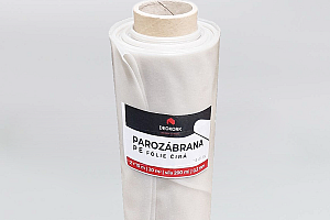 Parozábrana PE FOLIE čirá role tl. 0,2 mm 2 × 10 m